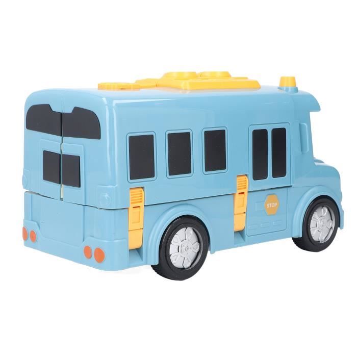 Jouet Bus De Ville Simulation Avec Lumières Et Sons - Grand Modèle 28,5x6,5x7,5 Cm Pour Enfants
