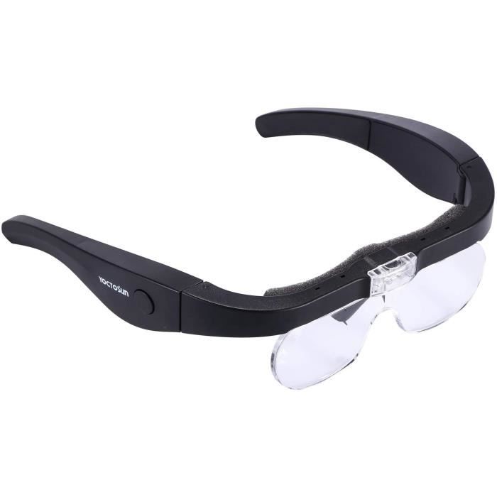 Lunettes grossissantes led store