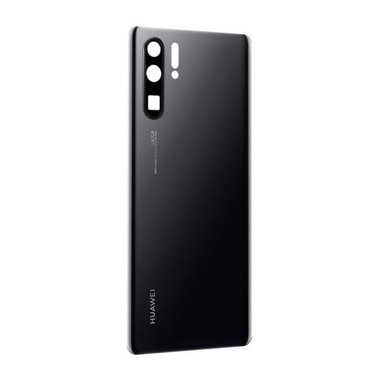 Vitre arrière capot cache Batterie Noir pour Huawei P30 avec