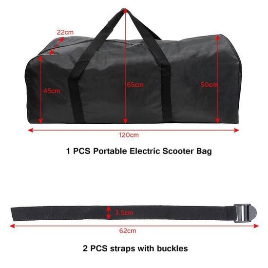 Sac De Transport Trolley Pour Trottinette Electrique Compatible E-Twow et  Xiaomi - Rangement et transport mobilité - Achat & prix