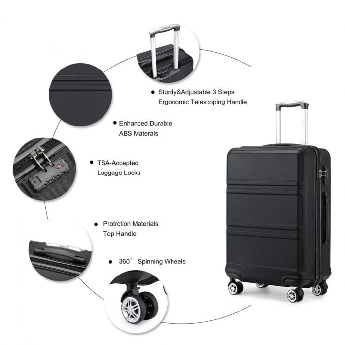 Valise Rigide Travelhouse Tokyo - Coque Aluminium, 4 Roues, TSA - Taille S+L - NEUVE Garantie 3 Ans