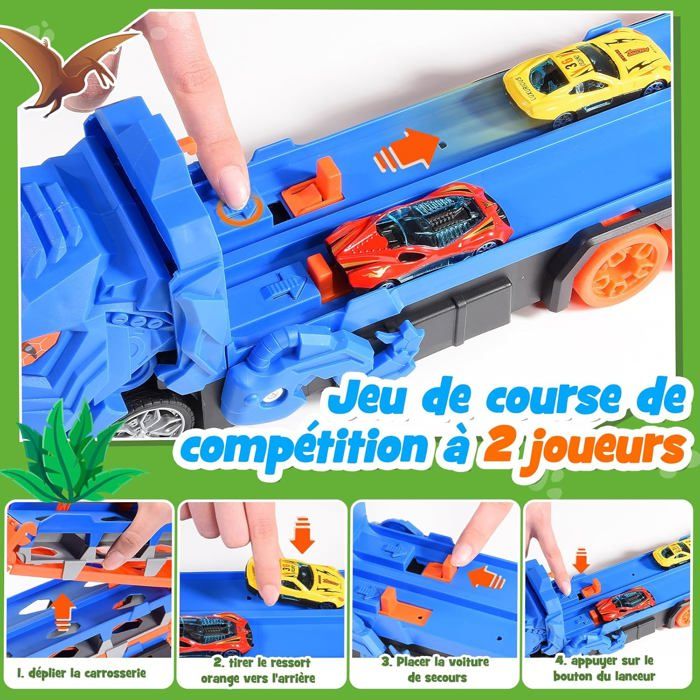 m zimoon Dinosaure Jouet Voiture Enfant, Jouet de Camion de