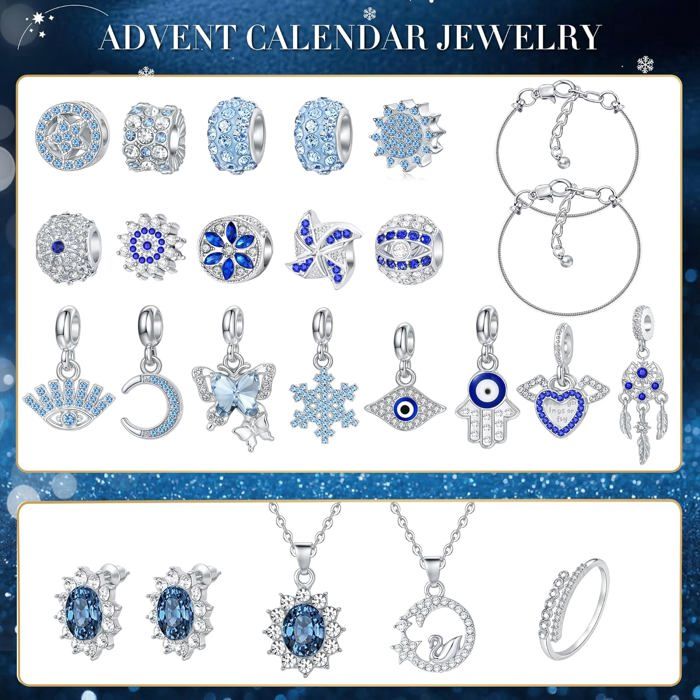 Calendrier De L'avent Bijoux 2025 : Un Nouveau Bijou Chaque Jour
