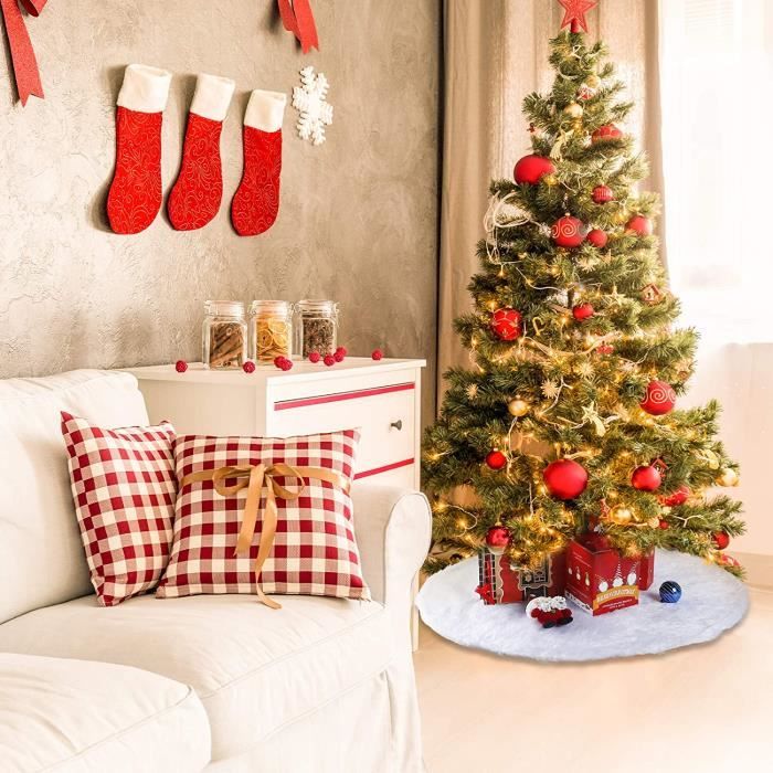 Jupe De Sapin De Noël, Tapis De Sapin De Noel, Couvre Pied Sapin Noel,Jupe Arbre De Noel