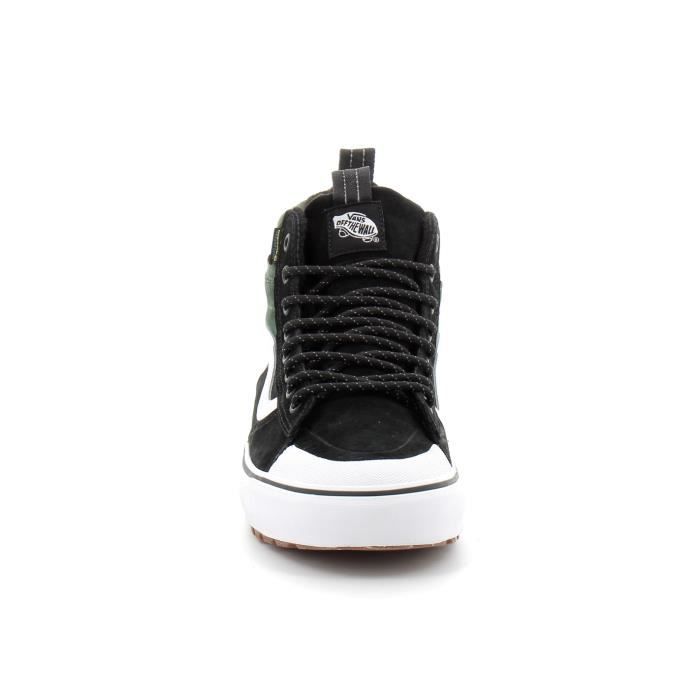 Chaussures montantes Vans Sk8 Hi MTE pour homme Noir vert