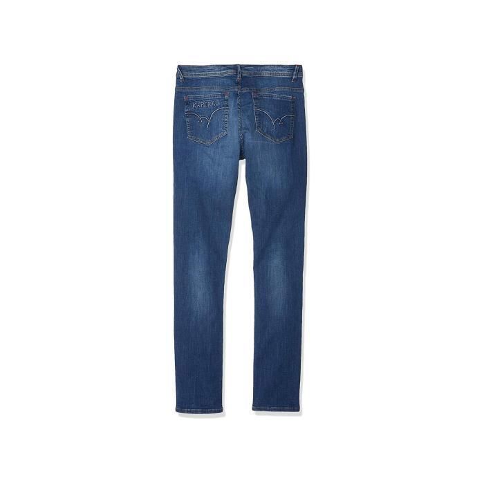 Kaporal Jeans Gar on Xilo FripDestroy Taille 12 Ans Bleu