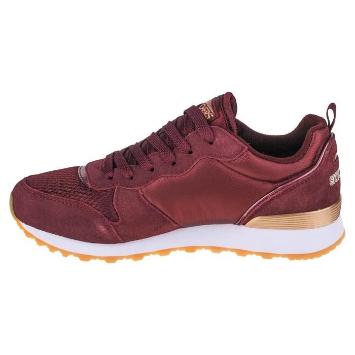 Skechers memory foam femme bordeaux best sale