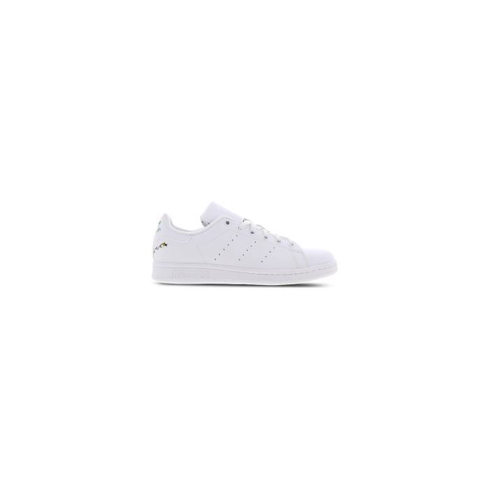 Basket Femme adidas STAN SMITH J HP6209 Blanc Cdiscount Chaussures