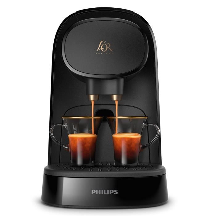 Machine à café Philipps L'OR Barsita - Cafetière à capsules - Piano Noir