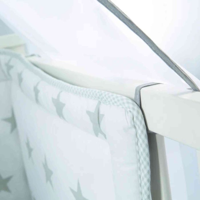 Roba Parure De Lit Bébé Bio Lil Planet Rose - 2 Pièces Housse De Couette 100x135 Cm + Taie D'Oreiller 40x60 Cm - Coton Bio OEKO-TEX GOTS