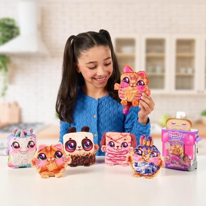 Cookeez Makery Pancake Treatz, Fais Apparaître Une Peluche Parfumée, Place Le Mélange sur la