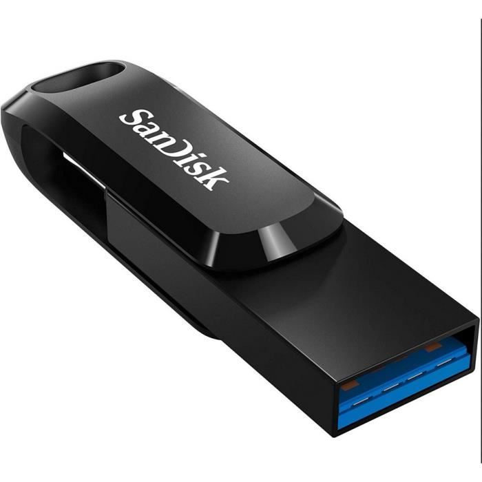 SanDisk Ultra Luxe USB-C 64 Go - Clé USB Sandisk sur