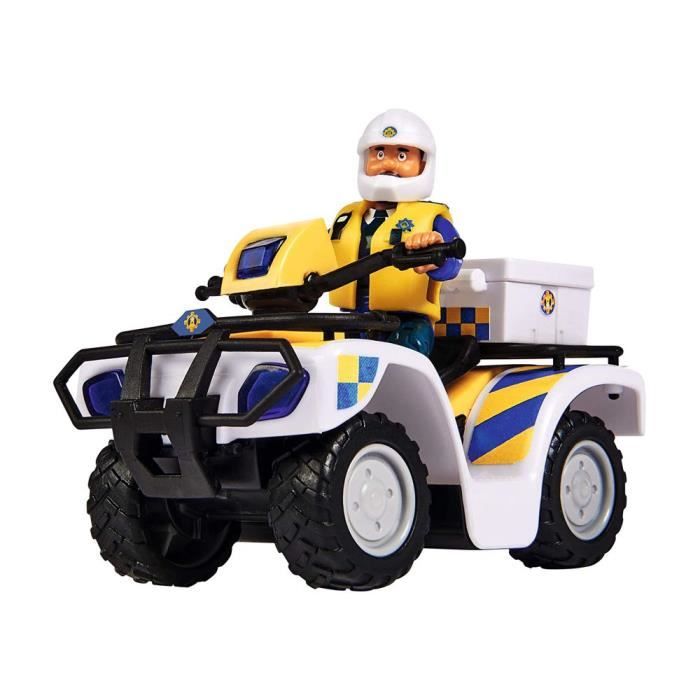 Jouet Simba Sam Le Pompier 4x4 Avec Figurine - Véhicule Tout-terrain Majorette - Neuf