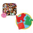 SES CREATIVE - 06264 - Jeu créatif de perles à repasser Animaux domestiques - Mixte - Enfant - 2200 pièces-2