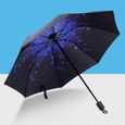 Parapluie Pliant ,Coupe-Vent,Ouverture/Fermeture Manuel ,8 Sections-Portée -110 cm-2