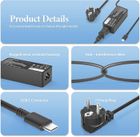 Chargeur USB-C 45W Pour Chromebook Acer, HP, Lenovo - Adaptateur Secteur Universel Pour PC Portable, Sortie 5V-20V - 8