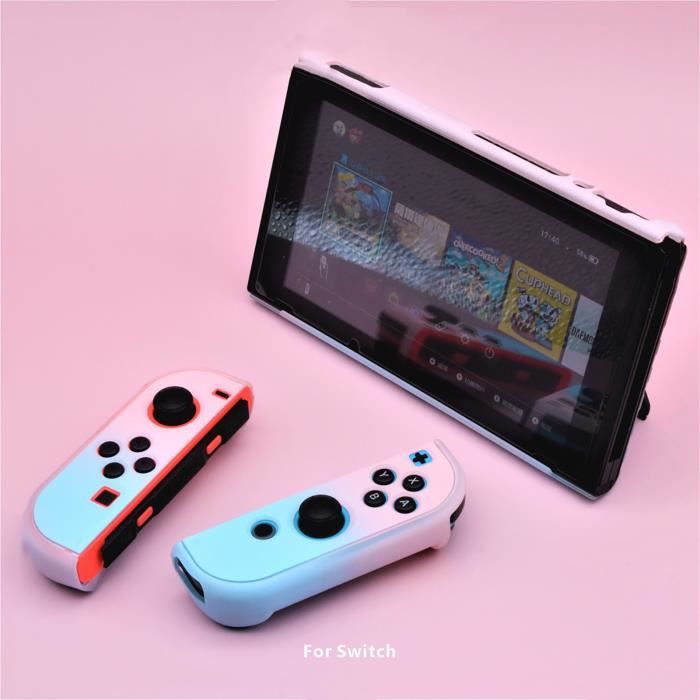 Coque pour Nintendo Switch NS, Dégradés Couleur Cristal Housse de  protection Protection anti-rayures Premium Anti-rayures - Cdiscount  Informatique