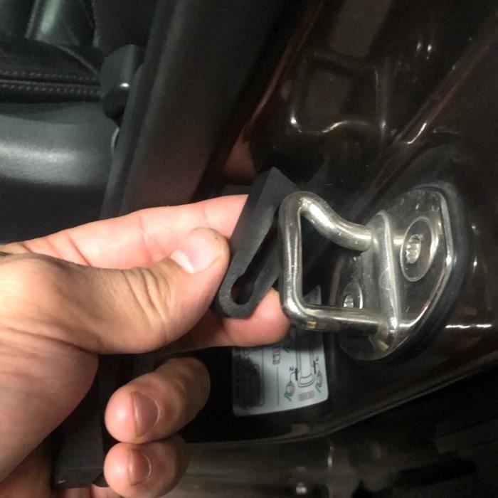4x Amortisseur de serrure de portière antisonore Buffer antibruit de  serrure de voiture Tampon bloque en TPE pour VW Tiguan Golf - Cdiscount Auto