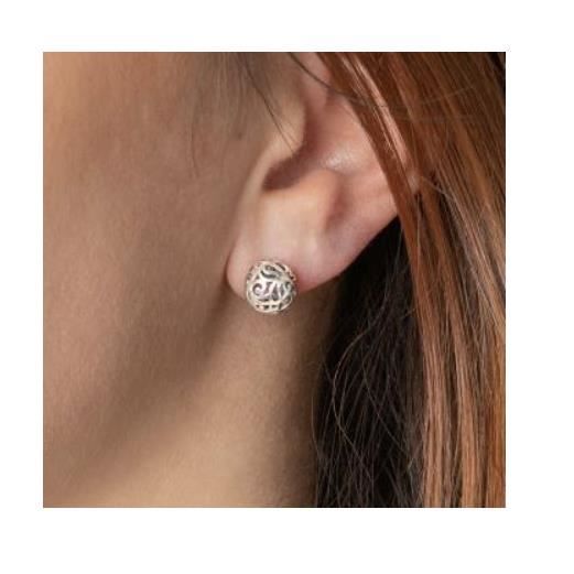 Boucles D’oreilles Puces En Argent 925 – Serties D’améthystes, Poinçonnées Et Garanties