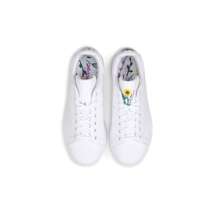 Basket Femme adidas STAN SMITH J HP6209 Blanc Cdiscount Chaussures