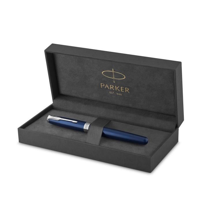 Parure De Stylos Parker (plume Et Bille) Avec étui - Occasion