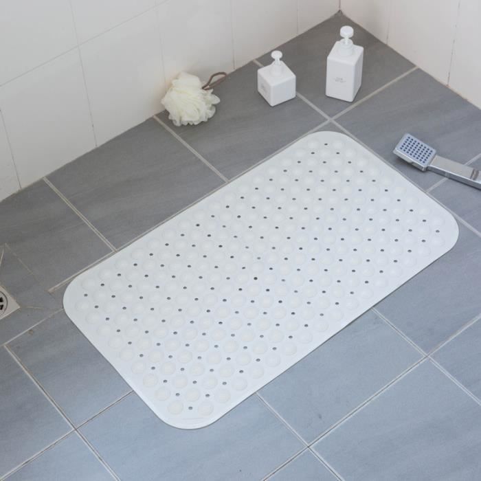 80x50cm Tapis De Douche Rectangulaire Grande Salle De Bain Tapis Antiderapant Menage Salle De Douche Tapis De Bain Tapis De Sol De Toilette Tapis De Baignoire De Massage Des Pieds En Pvc 89623436