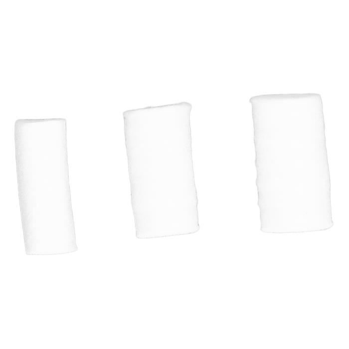 Zerone rouleaux de gaze dentaire 5 paquets de coton-tige de saignement de  nez en coton doux bouchon de saignement de nez pour les