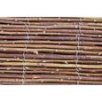artplants.de Brise-vue en bois de saule MILO, marron, 300x200 cm - Canisse - Paravent extérieur-3