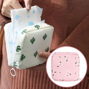 Trousse De Rangement Serviettes Hygiéniques & Maquillage - Motif Chevaux Amérindiens, Pratique Et Compacte