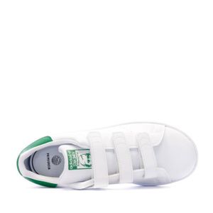 Shoes Adidas Stan Smith Blanche Et Rouge Scratch Smith Blanc Stan