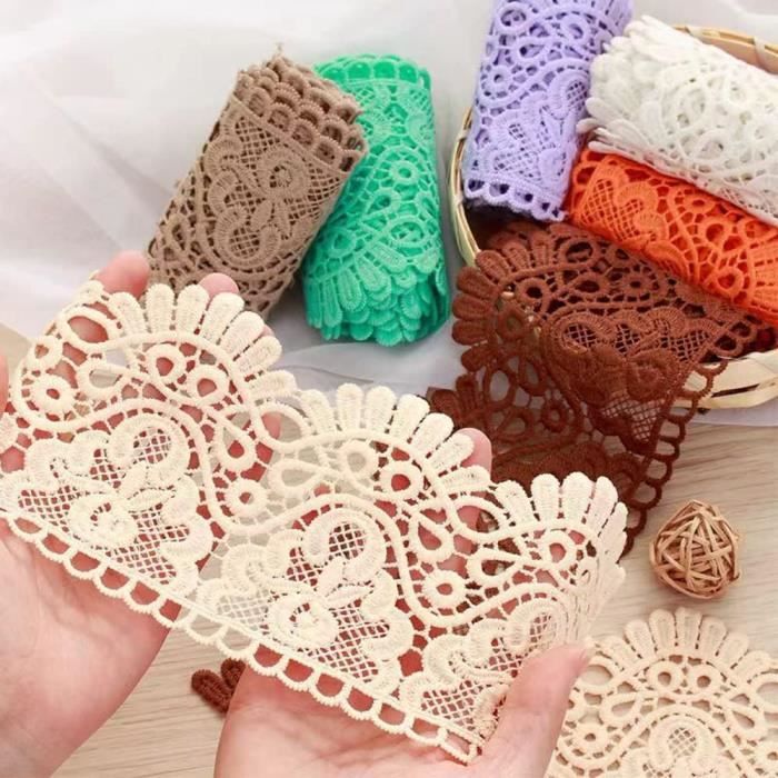 37 Bobines En Dentelle Vintage - Plastique Pailleté, 10 Cm, Pour Loisirs Créatifs Et Customisation
