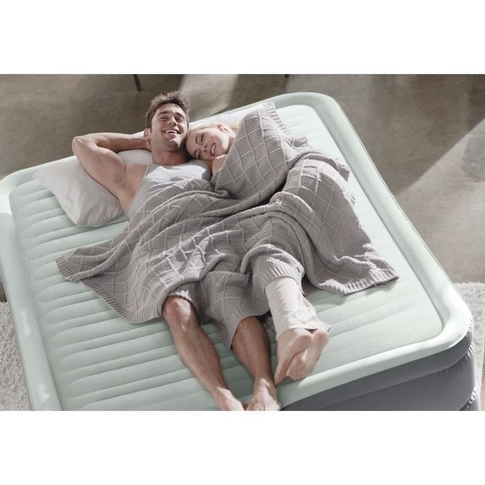 Matelas Lit gonflable Intex Supreme Bed Fiber Tech 2 places