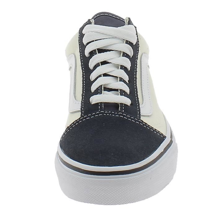Vans blanche cuir homme deals