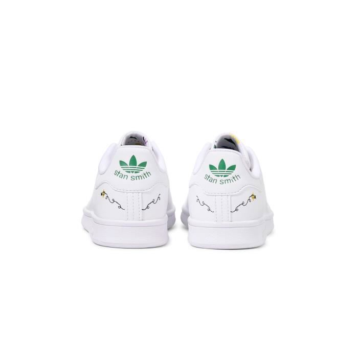 Basket Femme adidas STAN SMITH J HP6209 Blanc Cdiscount Chaussures