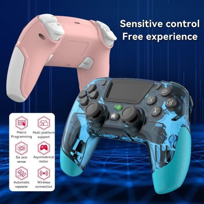 Manette Sans Fil PS3 6 Axes Compatible Playstation 3 - Bleu - Générique - Ouverte Jamais Utilisée