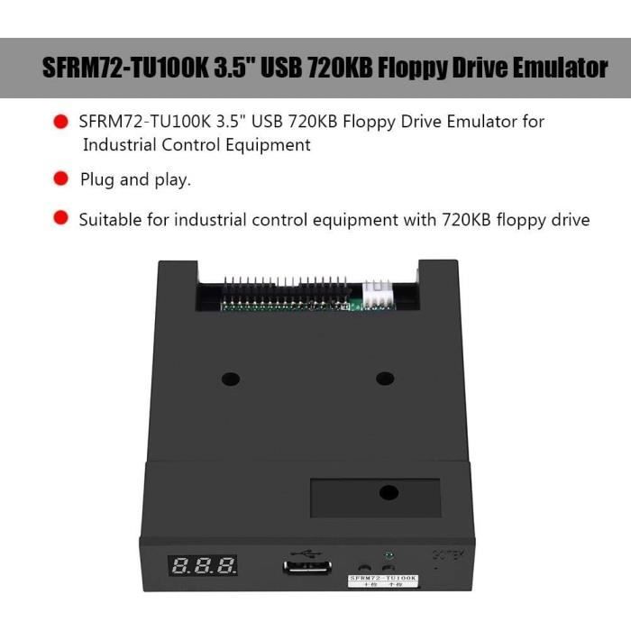Émulateur USB Pour Lecteur Disquette - Compatible Yamaha, Korg, Roland - 720KB