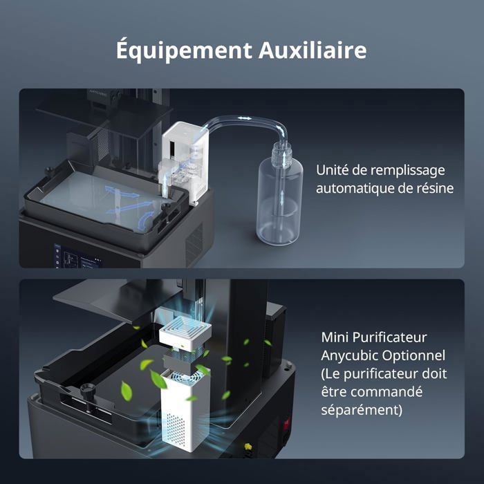 Ofes multi-bouteilles : Anycubic Résine Haute Vitesse 2.0 pour les impressions 3D de 10kg à 100kg