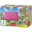 Pack Console 3DS XL Rose + Jeu Animal Crossing-0