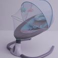 Berceau électrique lit télécommande bébé chaise berçante transat bébé 12 Kg-0