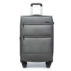 BRITISH TRAVELLER Valise Bagage Cabine 50x40x20cm Ryanair Priorité Taille maximale Eco Bagage à Main avec Serrure TSA, 40L, Gris