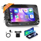 HIKITY Autoradio Android 13 pour VW Golf 5/6/Passat/EOS/Polo/Jetta -7"[8-Cœurs, 4+64G] 1280x720 CarPlay Sans Fil,GPS,FM/RDS,caméra de