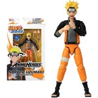 Figurine Anime Heroes - Bandai - Naruto Shippuden - Naruto Uzumaki (Final Battle) - 17 cm