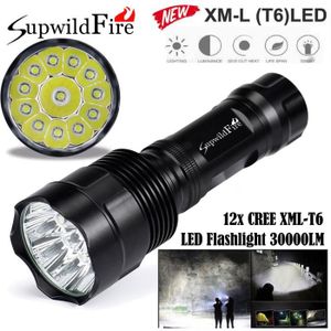 Meilleurs vendeurs DEL projecteur 20000 Lm Lampe De Poche amélioré-DEL Rechargeable 1865