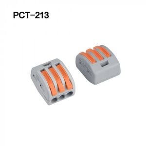 10pcs PCT-215 5 Way printemps levier bornier électrique fil de câble connecteur