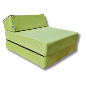 Matelas lit futon sofa fauteuil pliable pliant 200x70x10 cm chauffeuse 1  place C