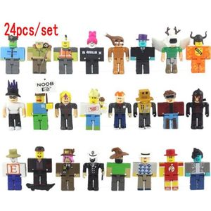 FIGURINE - PERSONNAGE Ensemble de 24 figurines d'action ROBLOX - PVC - 7 cm - Collection cadeau