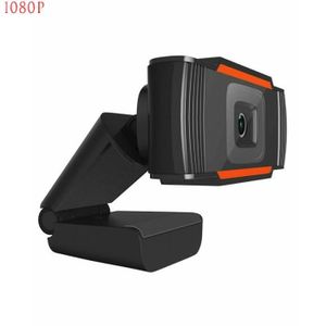 WEBCAM 1080p Webcam HD   Mini caméra USB 2.0, avec Microp