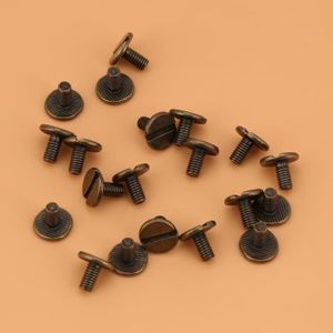 RIVET EBTOOLS Rivet à ongles en laiton 20pcs bricolage cuir artisanat rivet en métal avec boucle à anneau pour décoration de sac à