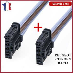 Prise Connectique Faisceau Platine Feux Arrière Peugeot 206 307 407 - Kit Neuf PARTSLINE