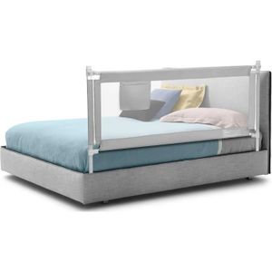 Barrière de lit extra-large et extra-haute Dreambaby Savoy - Blanc